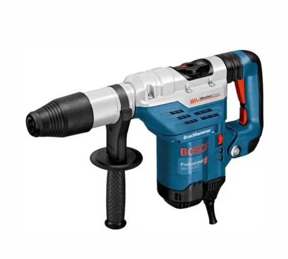 Bosch GBH 5-40 DCE Professional SDS Max Rotary Hammer – High Power Drill for Heavy Duty Concrete Drilling and Demolition Work with Vibration Control